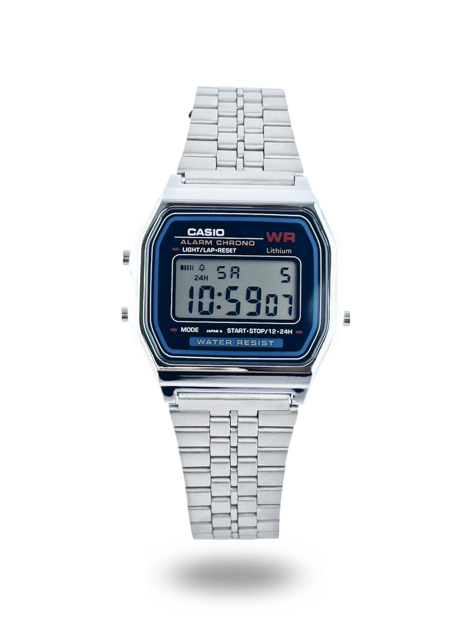 ساعت کاسیو نوستالژی بند استیل مدل A159W-N1DF