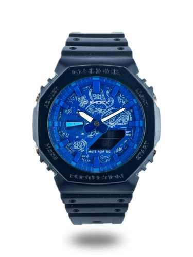 ساعت کاسیو جی شاک مدل GA-2100 طرح بته جقه